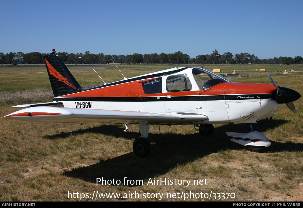 Aircraft Photo of VH-SGW | Piper PA-28-180 Cherokee C | AirHistory.net #33370