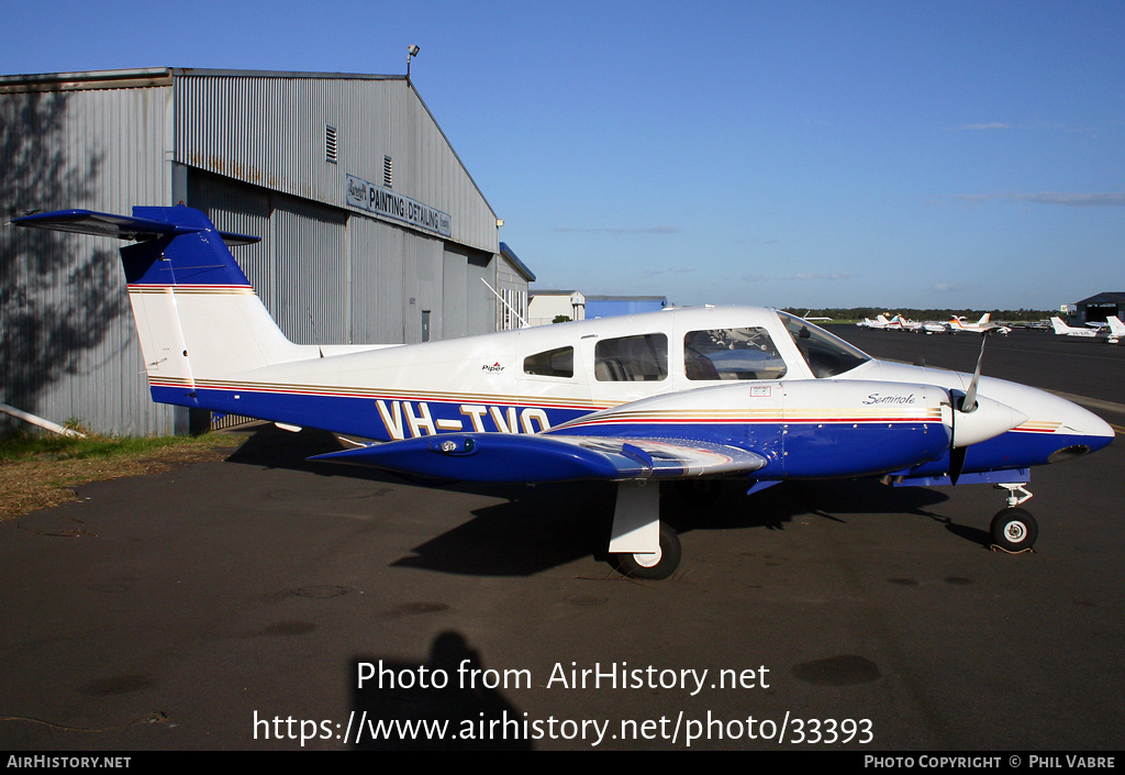 Aircraft Photo of VH-TVQ | Piper PA-44-180 Seminole | AirHistory.net #33393