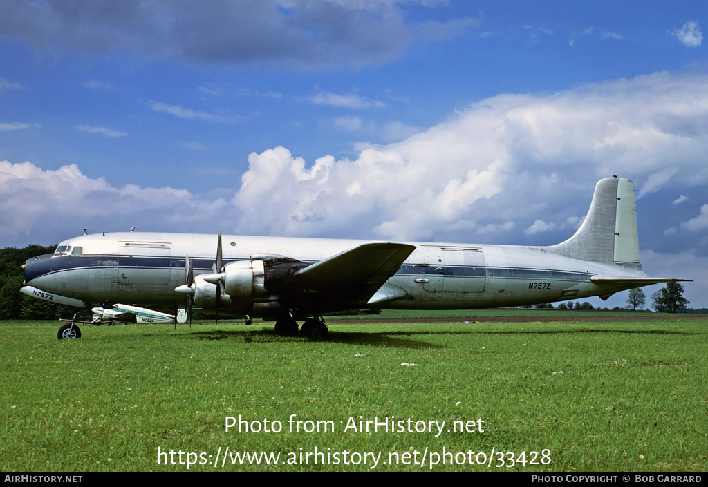 Aircraft Photo of N757Z | Douglas DC-7B(F) | AirHistory.net #33428