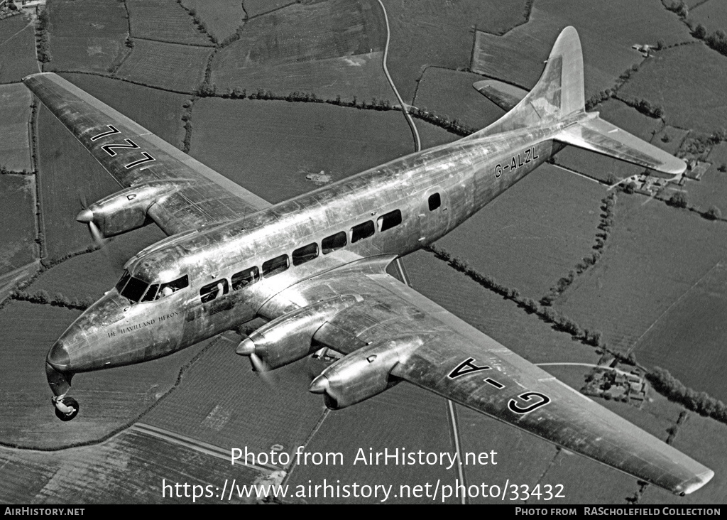 Aircraft Photo of G-ALZL | De Havilland D.H. 114 Heron 1 | De Havilland | AirHistory.net #33432