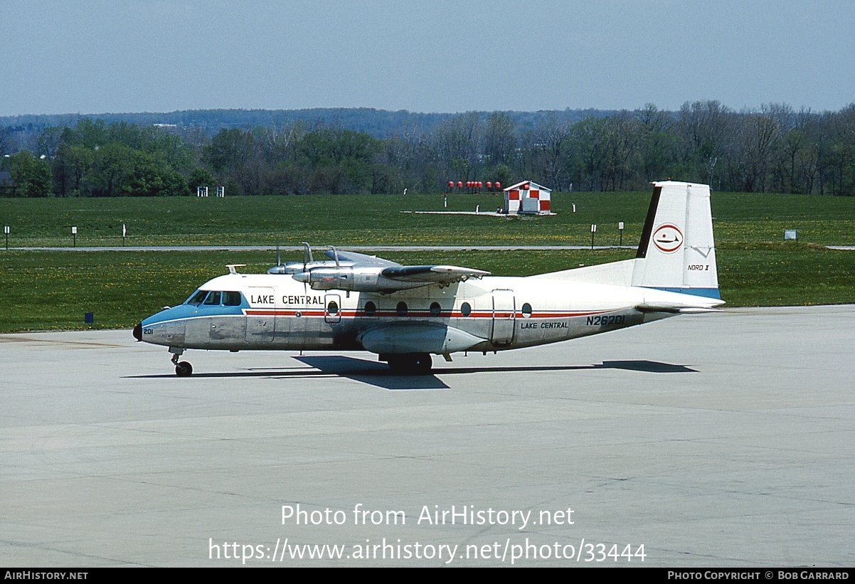 Aircraft Photo of N26201 | Nord 262A-12 | Lake Central Airlines | AirHistory.net #33444