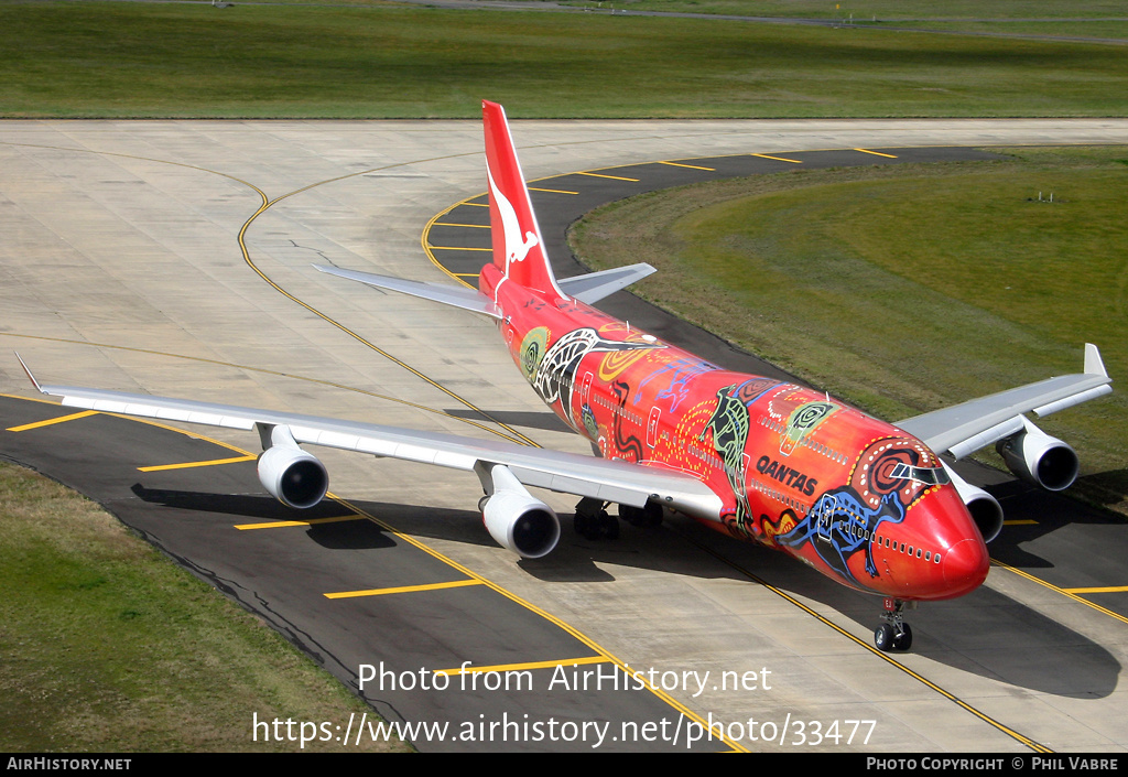 Aircraft Photo of VH-OEJ | Boeing 747-438/ER | Qantas | AirHistory.net #33477