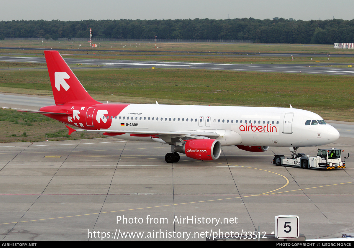 Aircraft Photo of D-ABDB | Airbus A320-214 | Air Berlin | AirHistory.net #33512