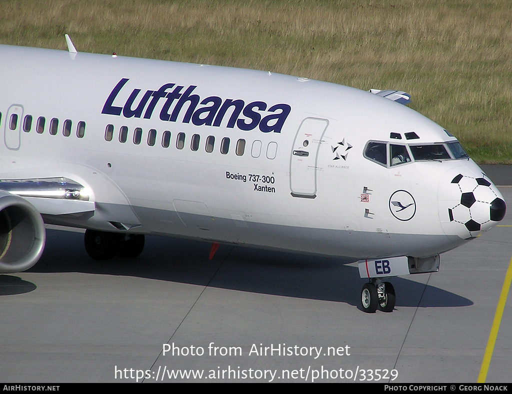 Aircraft Photo of D-ABEB | Boeing 737-330 | Lufthansa | AirHistory.net #33529