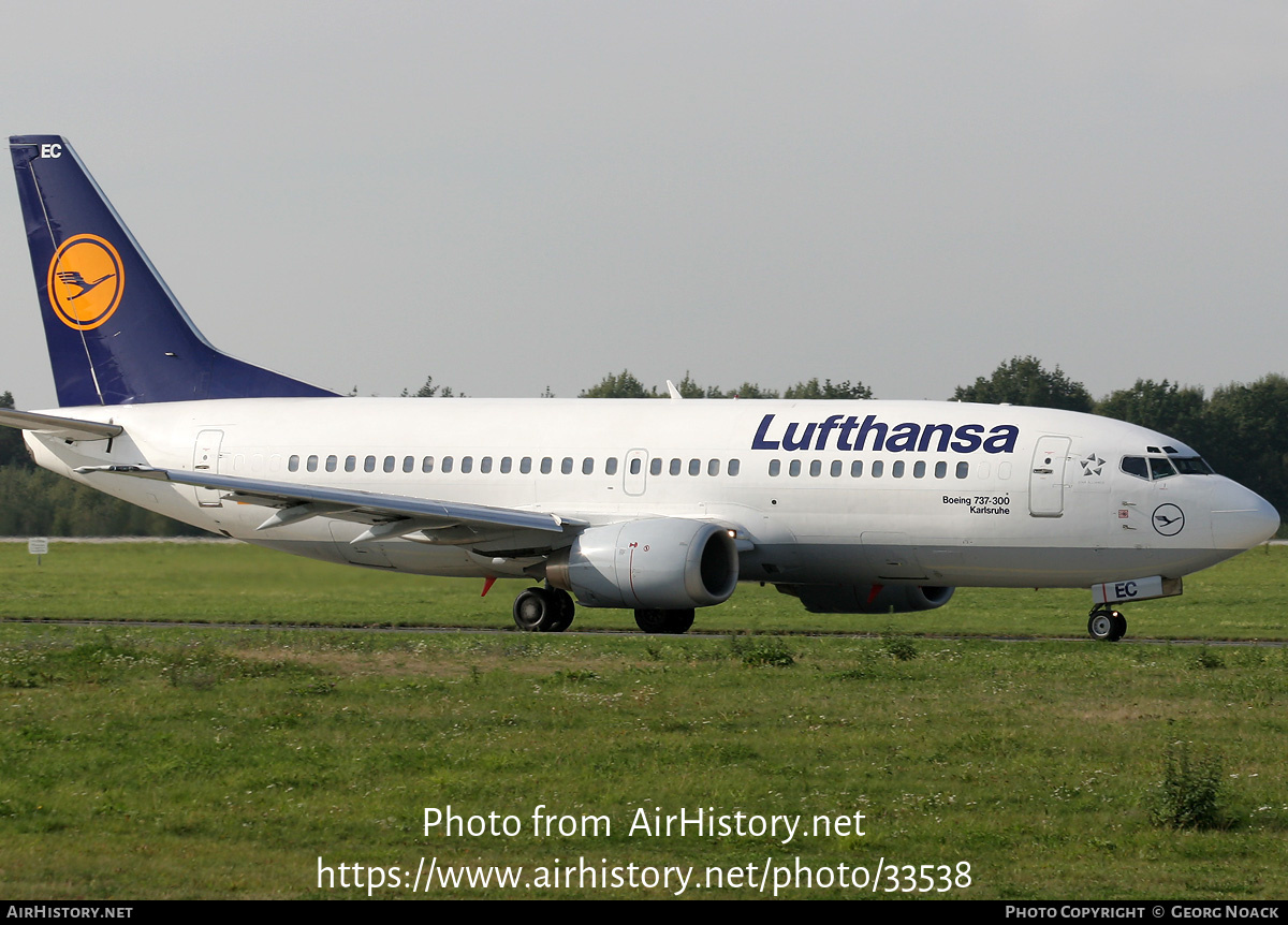 Aircraft Photo of D-ABEC | Boeing 737-330 | Lufthansa | AirHistory.net #33538