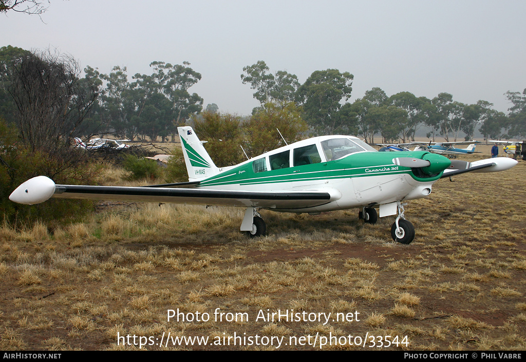 Aircraft Photo of VH-MAS | Piper PA-24-260 Comanche B | AirHistory.net #33544