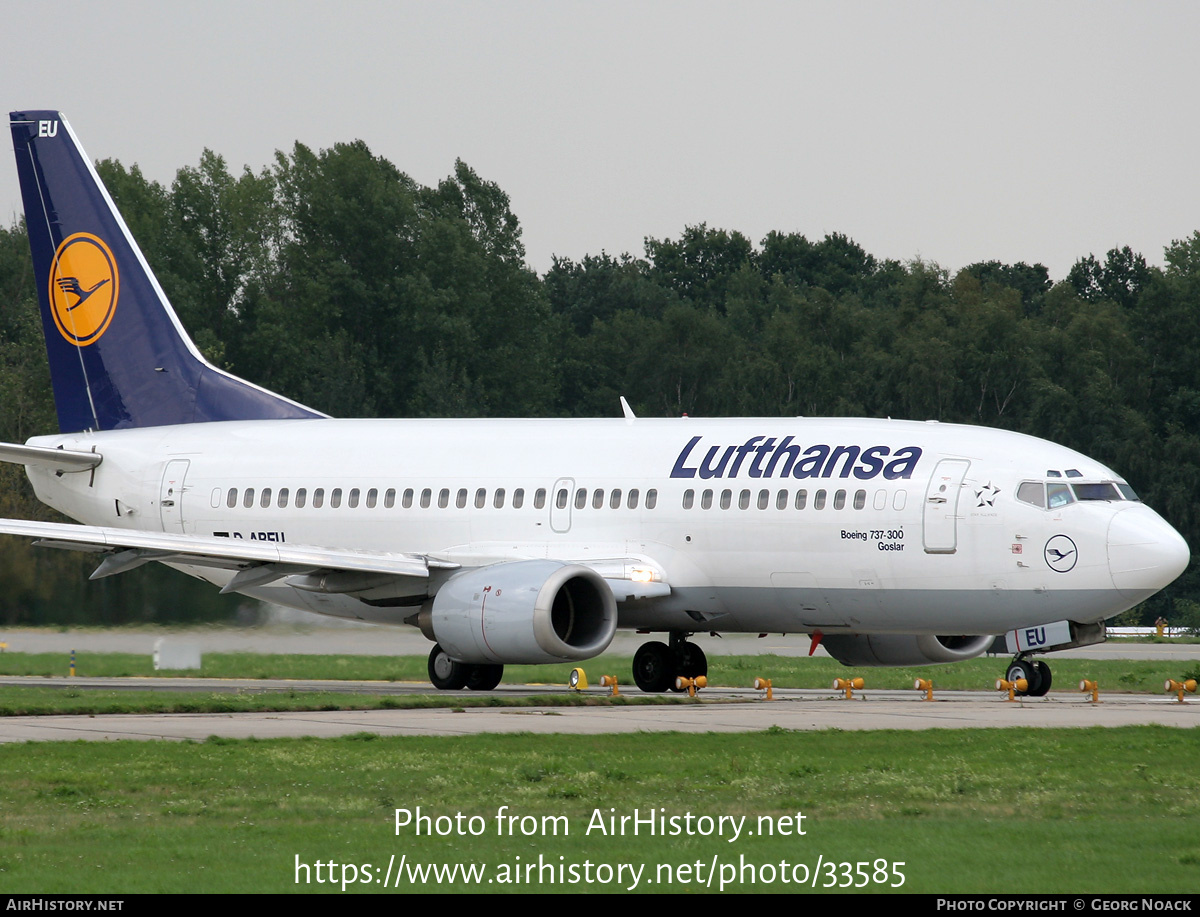 Aircraft Photo of D-ABEU | Boeing 737-330 | Lufthansa | AirHistory.net #33585