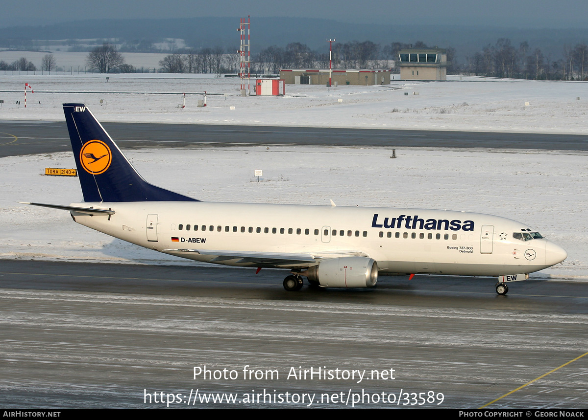 Aircraft Photo of D-ABEW | Boeing 737-330 | Lufthansa | AirHistory.net #33589