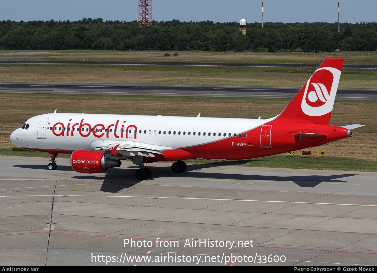 Aircraft Photo of D-ABFP | Airbus A320-214 | Air Berlin | AirHistory.net #33600