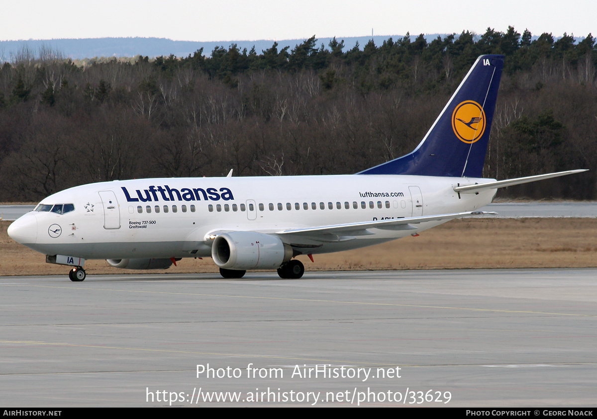 Aircraft Photo of D-ABIA | Boeing 737-530 | Lufthansa | AirHistory.net #33629