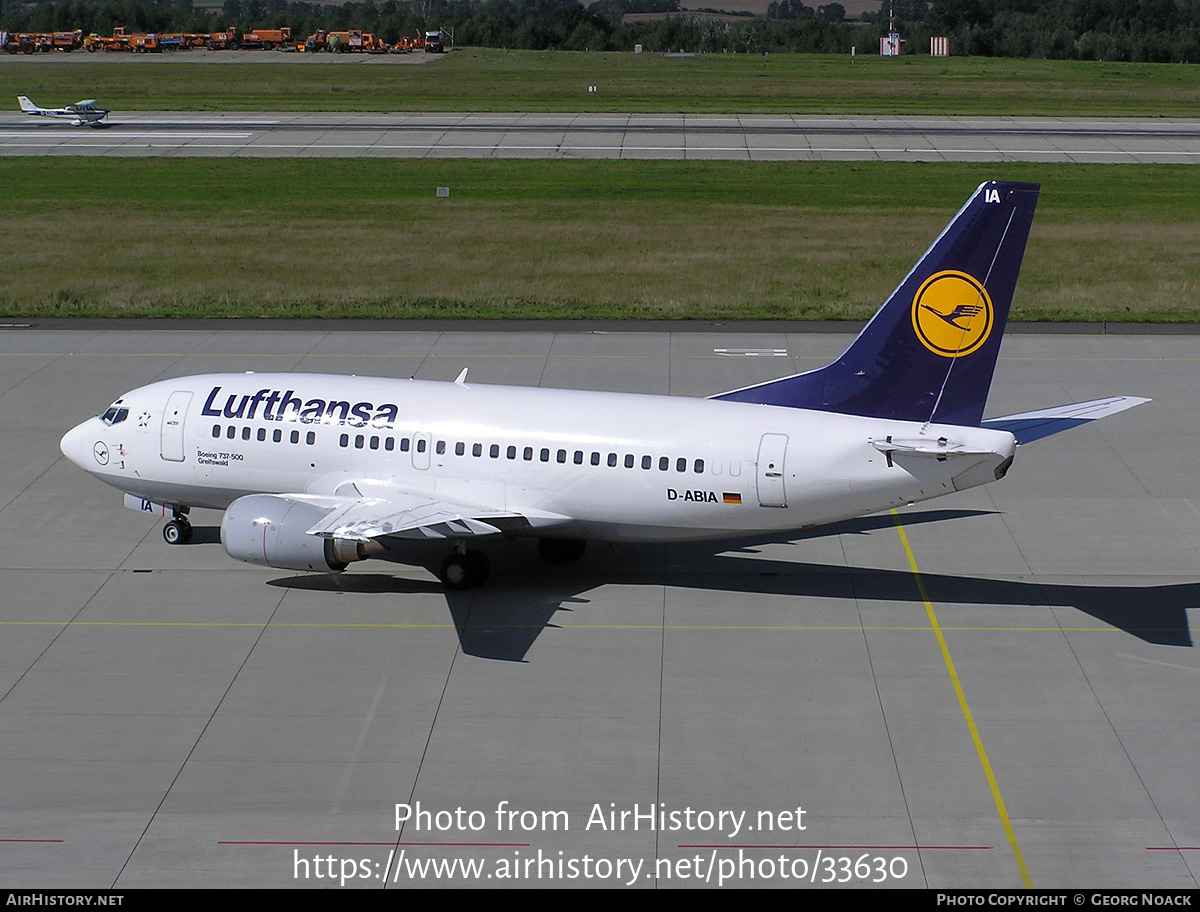 Aircraft Photo of D-ABIA | Boeing 737-530 | Lufthansa | AirHistory.net #33630