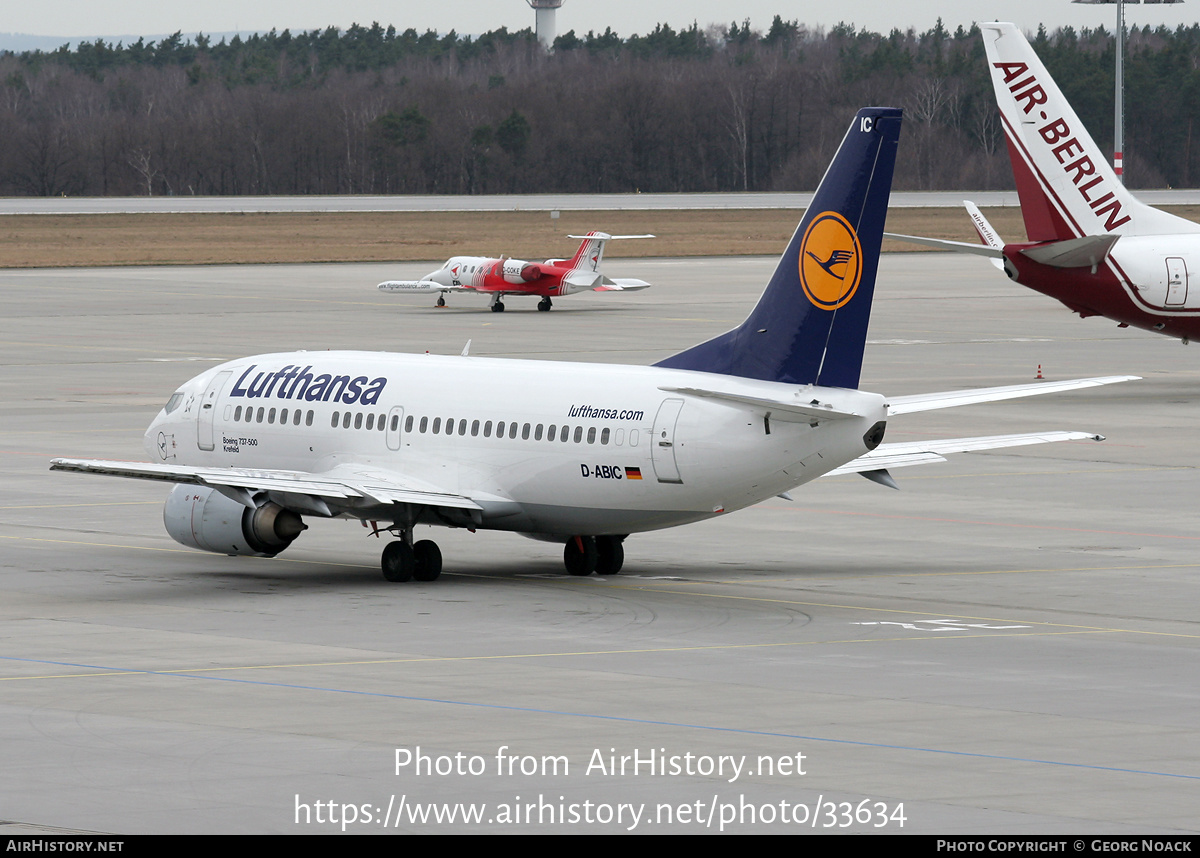 Aircraft Photo of D-ABIC | Boeing 737-530 | Lufthansa | AirHistory.net #33634