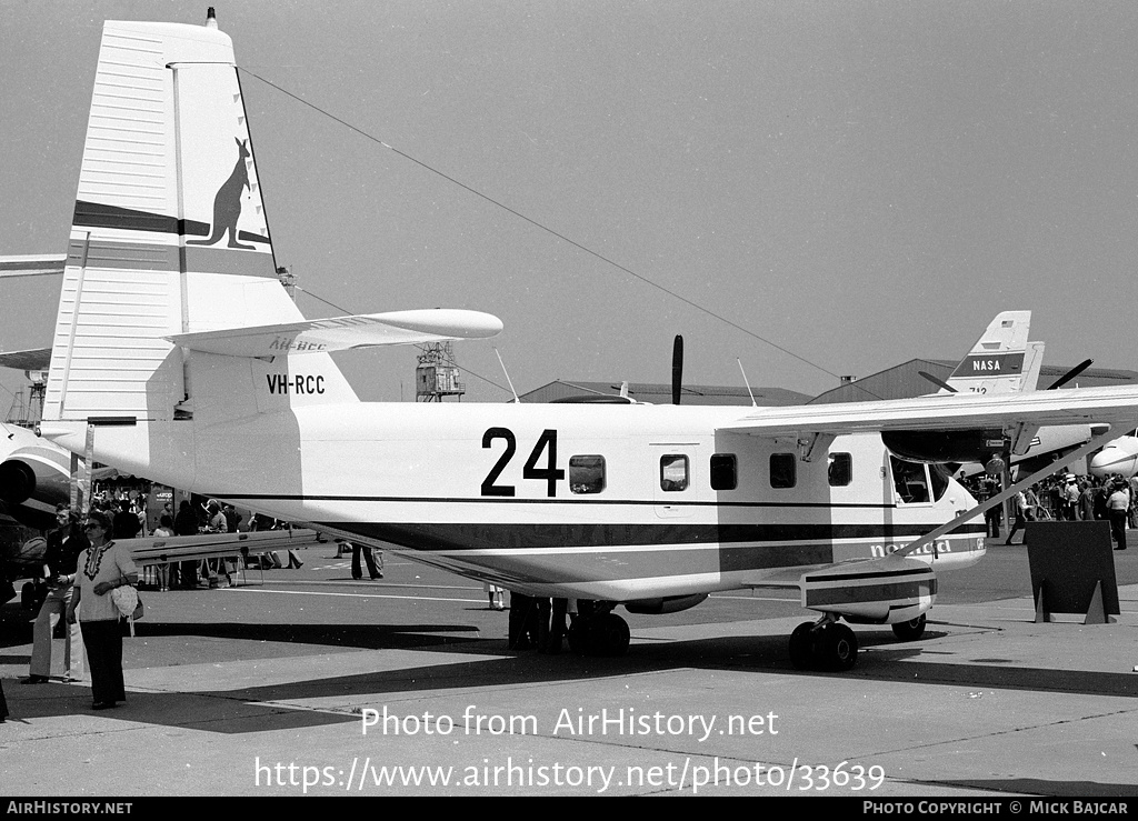 Aircraft Photo of VH-RCC | GAF N-22B Nomad | AirHistory.net #33639