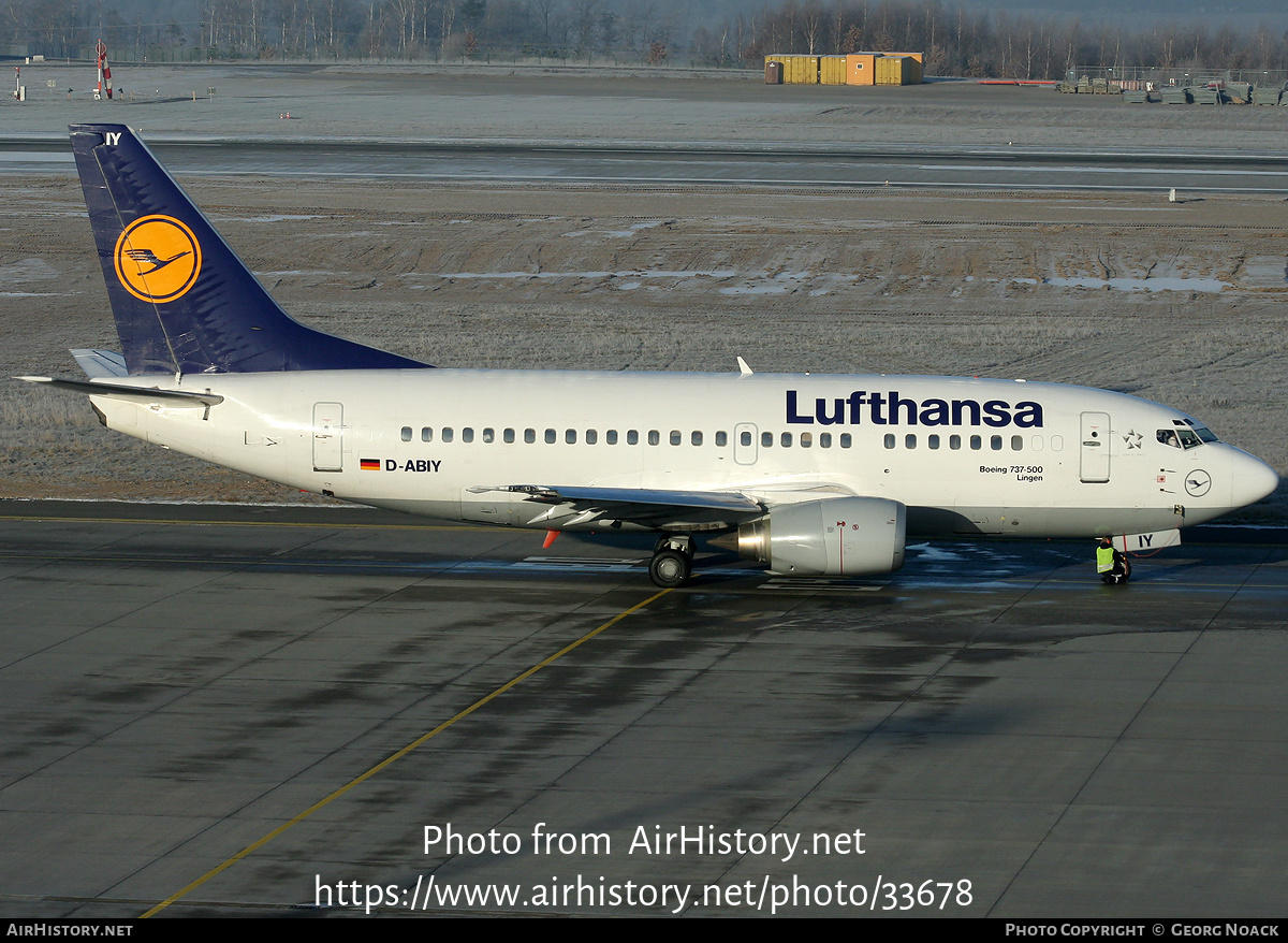 Aircraft Photo of D-ABIY | Boeing 737-530 | Lufthansa | AirHistory.net #33678