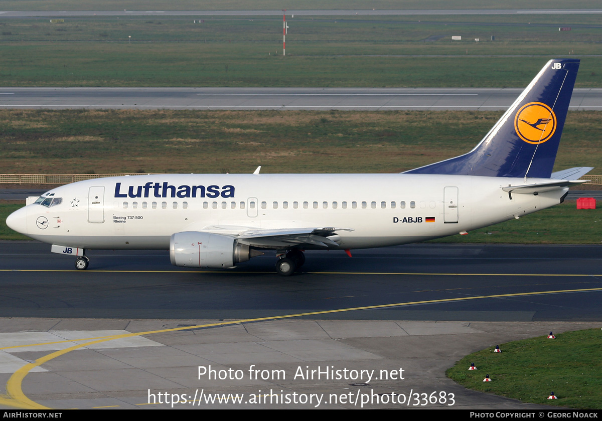 Aircraft Photo of D-ABJB | Boeing 737-530 | Lufthansa | AirHistory.net #33683