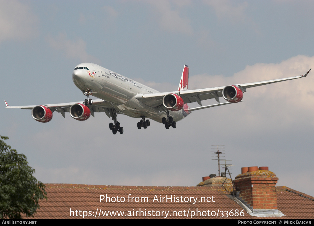 Aircraft Photo of G-VOGE | Airbus A340-642 | Virgin Atlantic Airways | AirHistory.net #33686