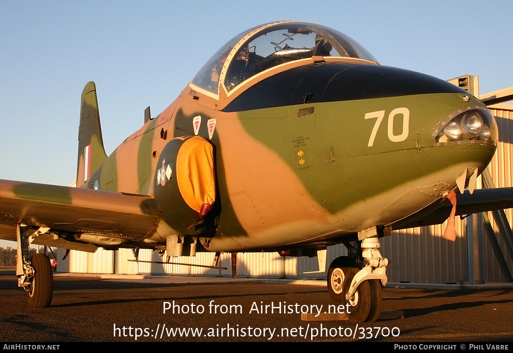 Aircraft Photo of VH-RBA / NZ6370 | BAC 167 Strikemaster Mk88 | New Zealand - Air Force | AirHistory.net #33700