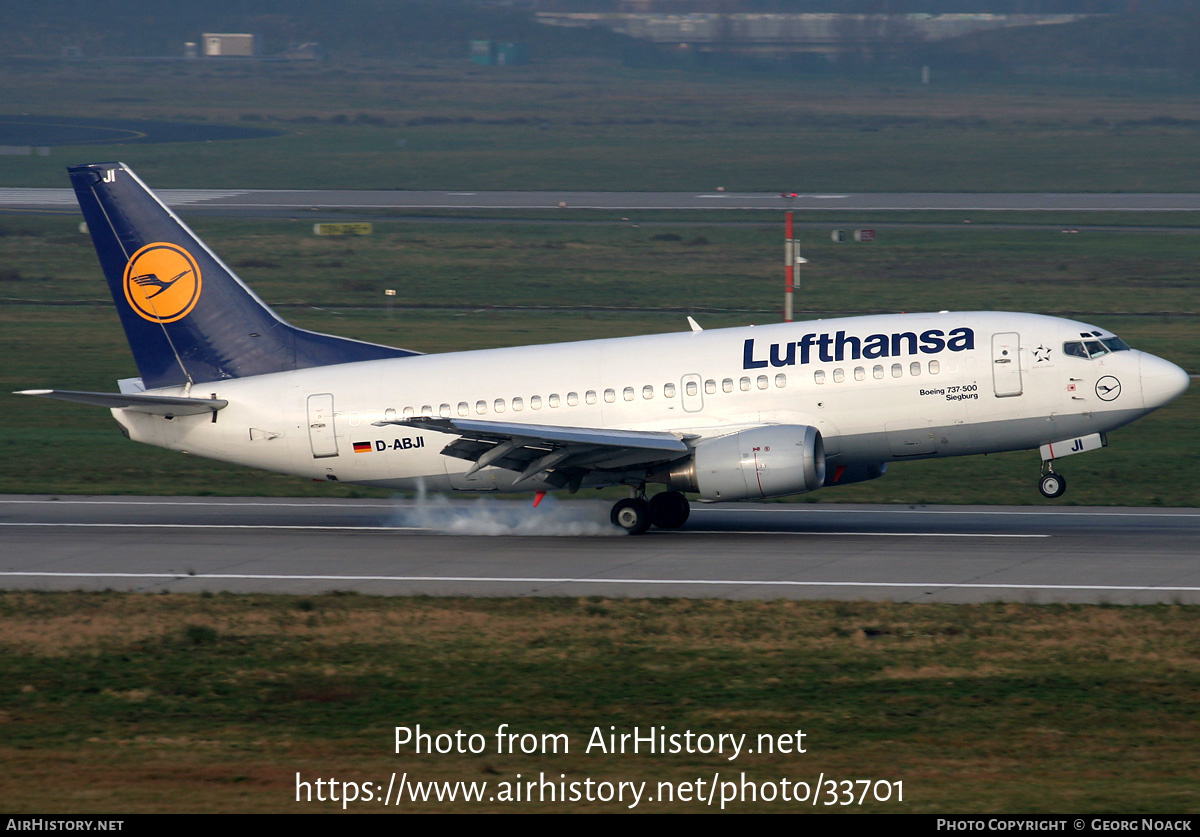 Aircraft Photo of D-ABJI | Boeing 737-530 | Lufthansa | AirHistory.net #33701