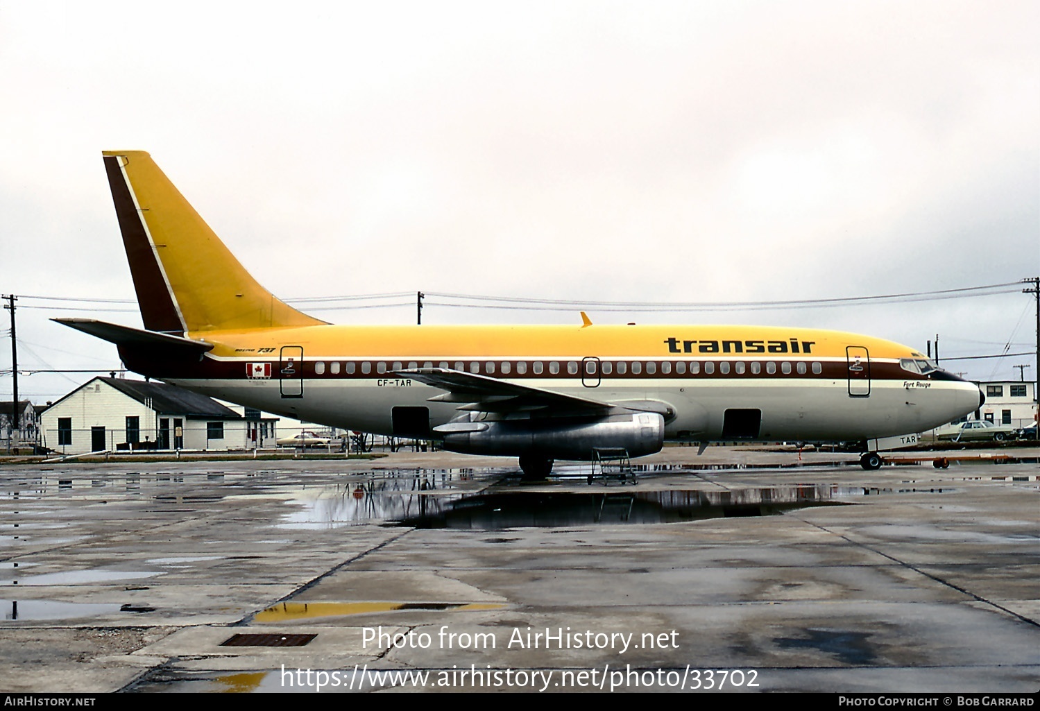 Aircraft Photo of CF-TAR | Boeing 737-248 | Transair | AirHistory.net #33702