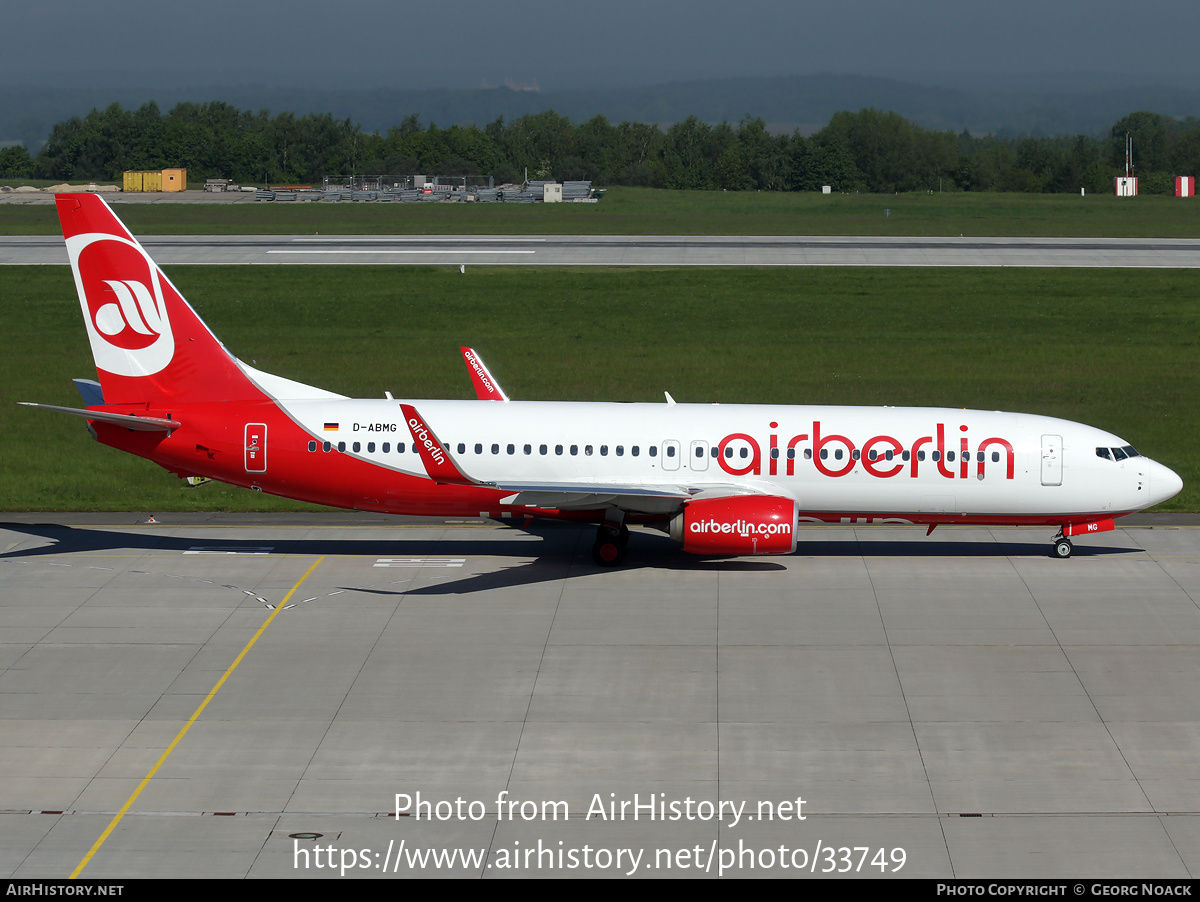 Aircraft Photo of D-ABMG | Boeing 737-86J | Air Berlin | AirHistory.net #33749