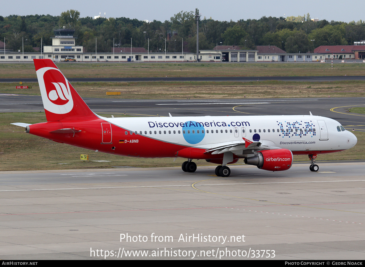 Aircraft Photo of D-ABNB | Airbus A320-214 | Air Berlin | AirHistory.net #33753