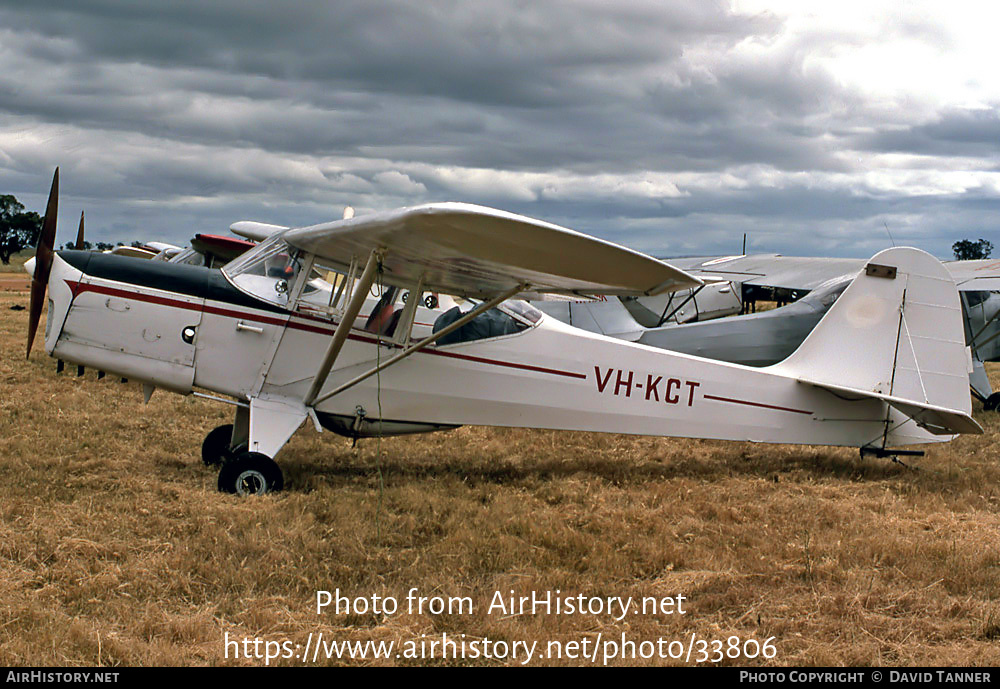 Aircraft Photo of VK-KCT | Auster J-1B Aiglet | AirHistory.net #33806