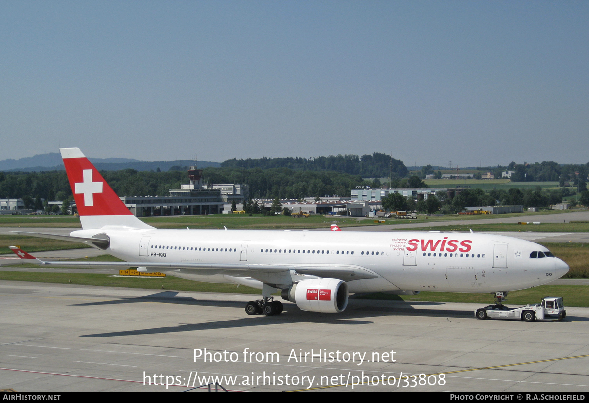 Aircraft Photo of HB-IQQ | Airbus A330-223 | Swiss International Air Lines | AirHistory.net #33808