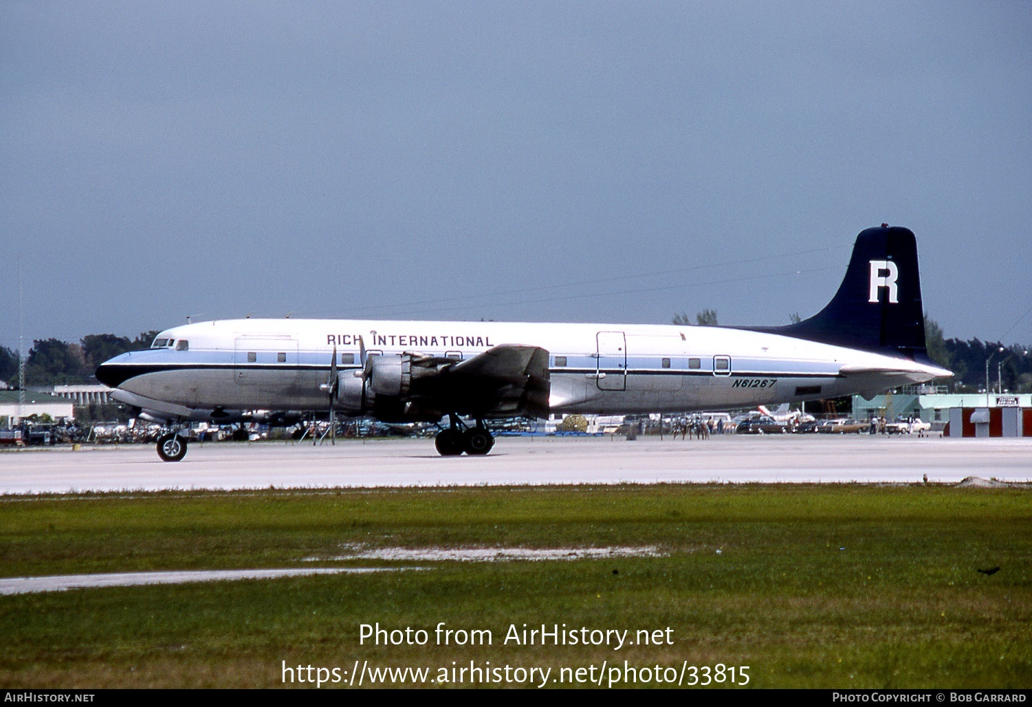 Aircraft Photo of N61267 | Douglas DC-6A | Rich International Airways | AirHistory.net #33815