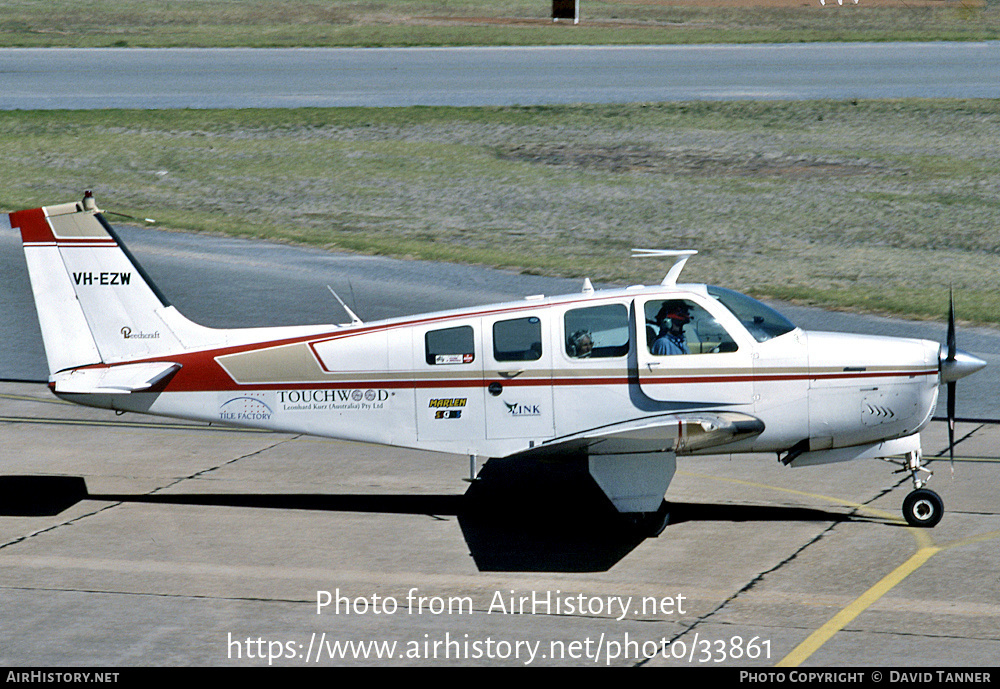 Aircraft Photo of VH-EZW | Beech A36 Bonanza 36 | AirHistory.net #33861