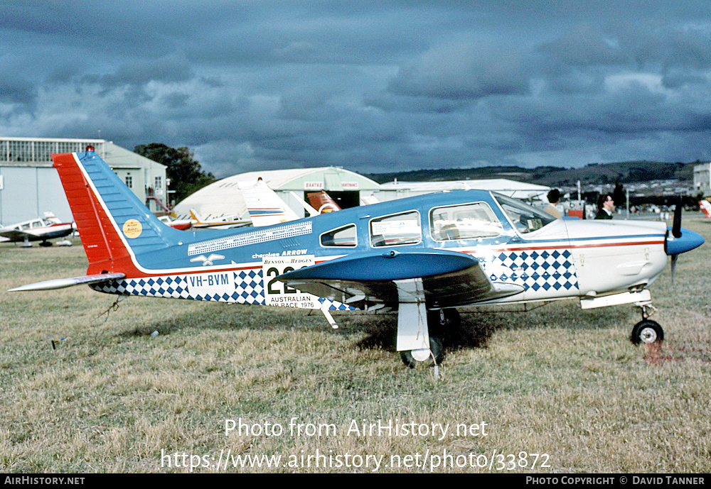 Aircraft Photo of VH-BVM | Piper PA-28R-200 Cherokee Arrow II | AirHistory.net #33872