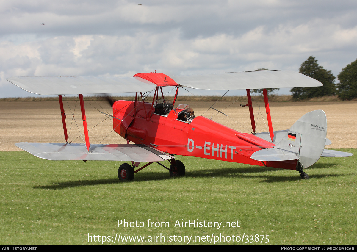 Aircraft Photo of D-EHHT | De Havilland D.H. 82A Tiger Moth II | AirHistory.net #33875