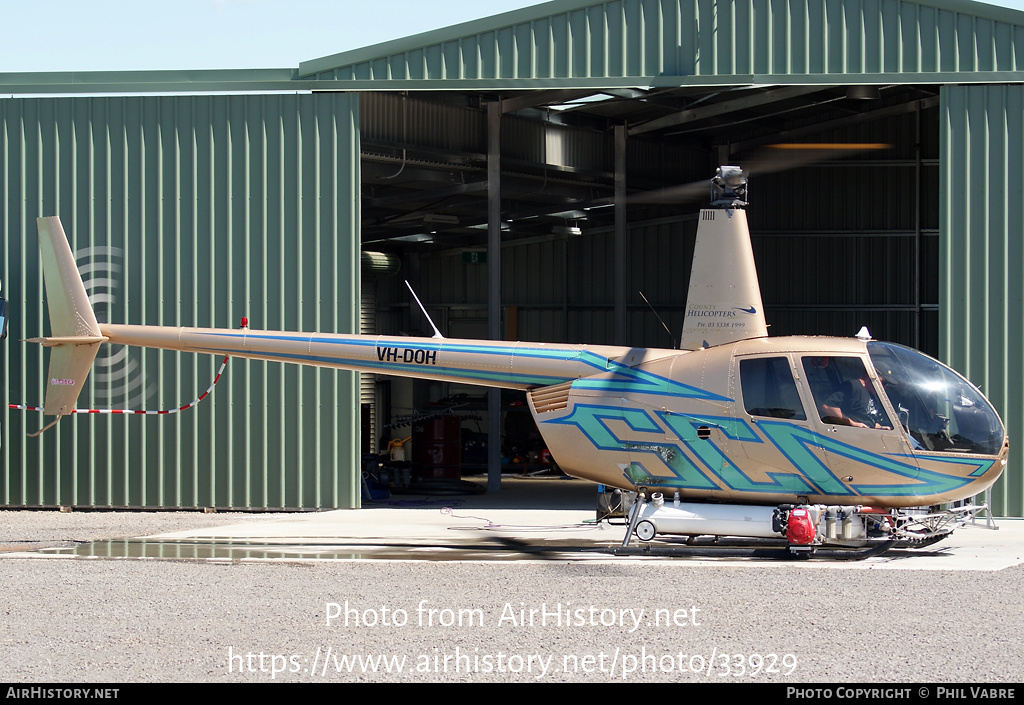 Aircraft Photo of VH-DOH | Robinson R-44 Astro | County Helicopters | AirHistory.net #33929