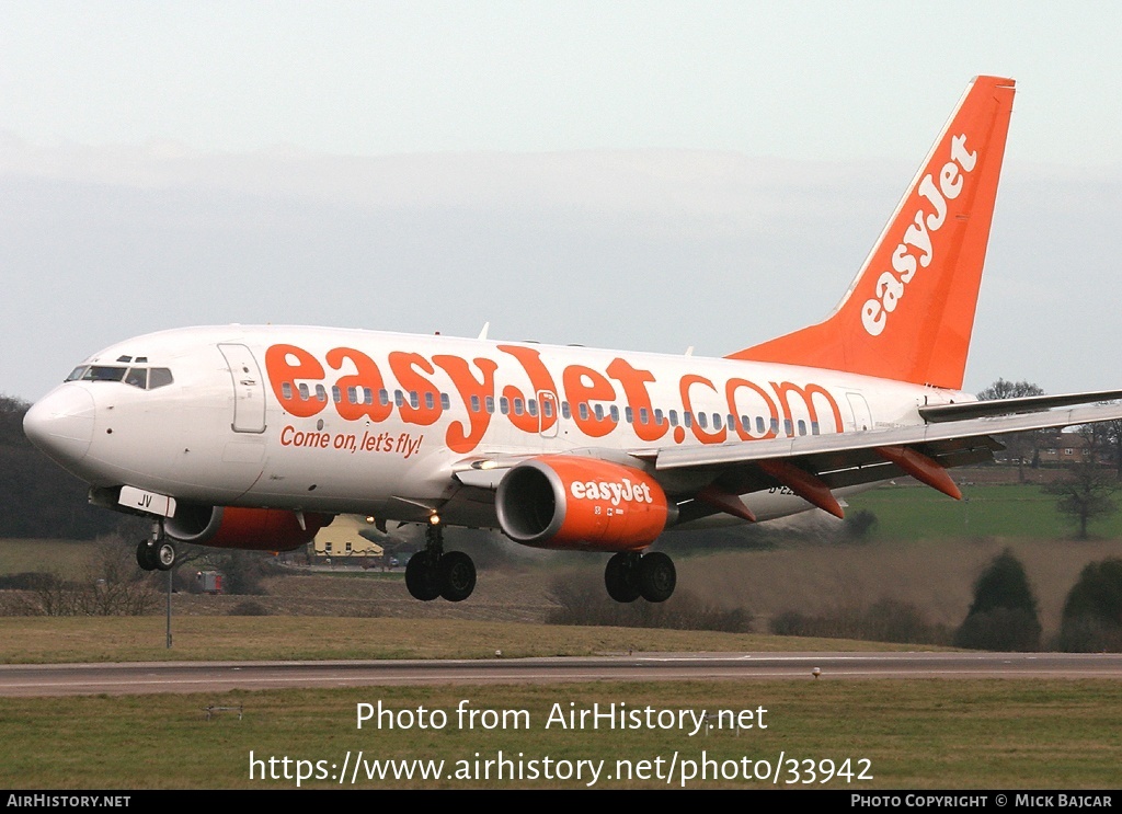 Aircraft Photo of G-EZJV | Boeing 737-73V | EasyJet | AirHistory.net #33942