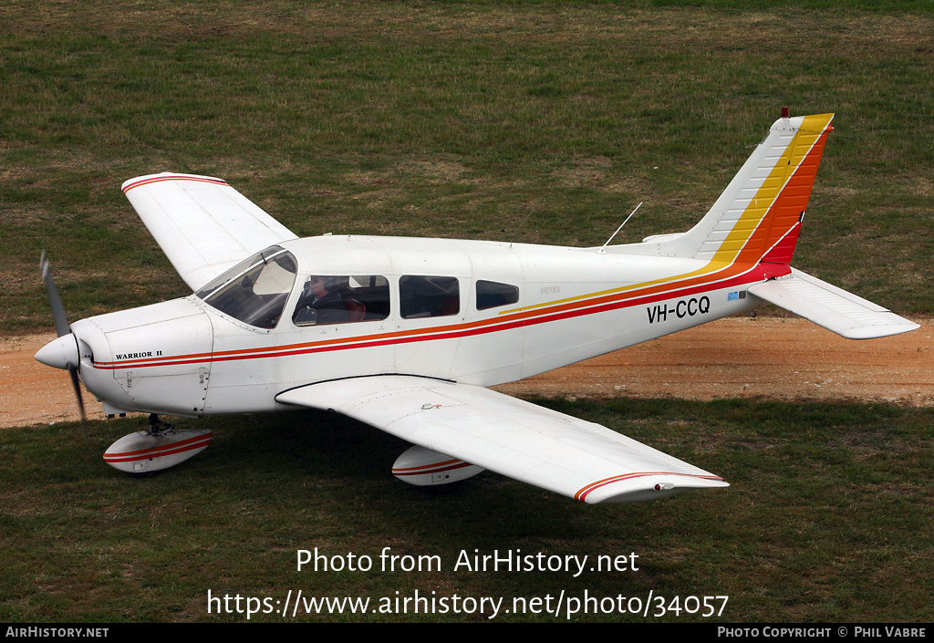 Aircraft Photo of VH-CCQ | Piper PA-28-161 Warrior II | AirHistory.net #34057