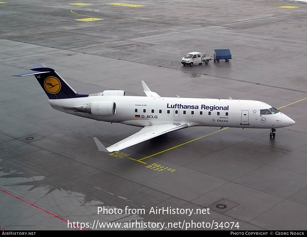 Aircraft Photo of D-ACLG | Canadair CRJ-100LR (CL-600-2B19) | Lufthansa Regional | AirHistory.net #34074