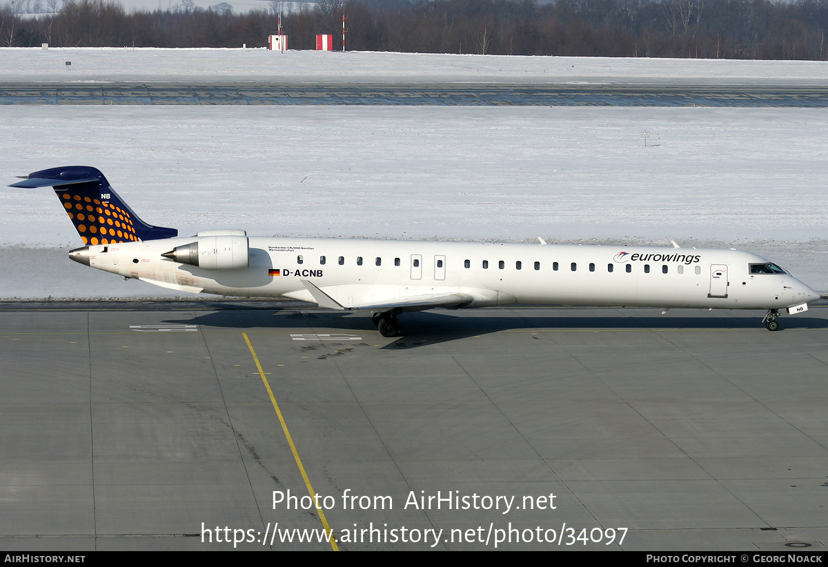 Aircraft Photo of D-ACNB | Bombardier CRJ-900 NG (CL-600-2D24) | Eurowings | AirHistory.net #34097