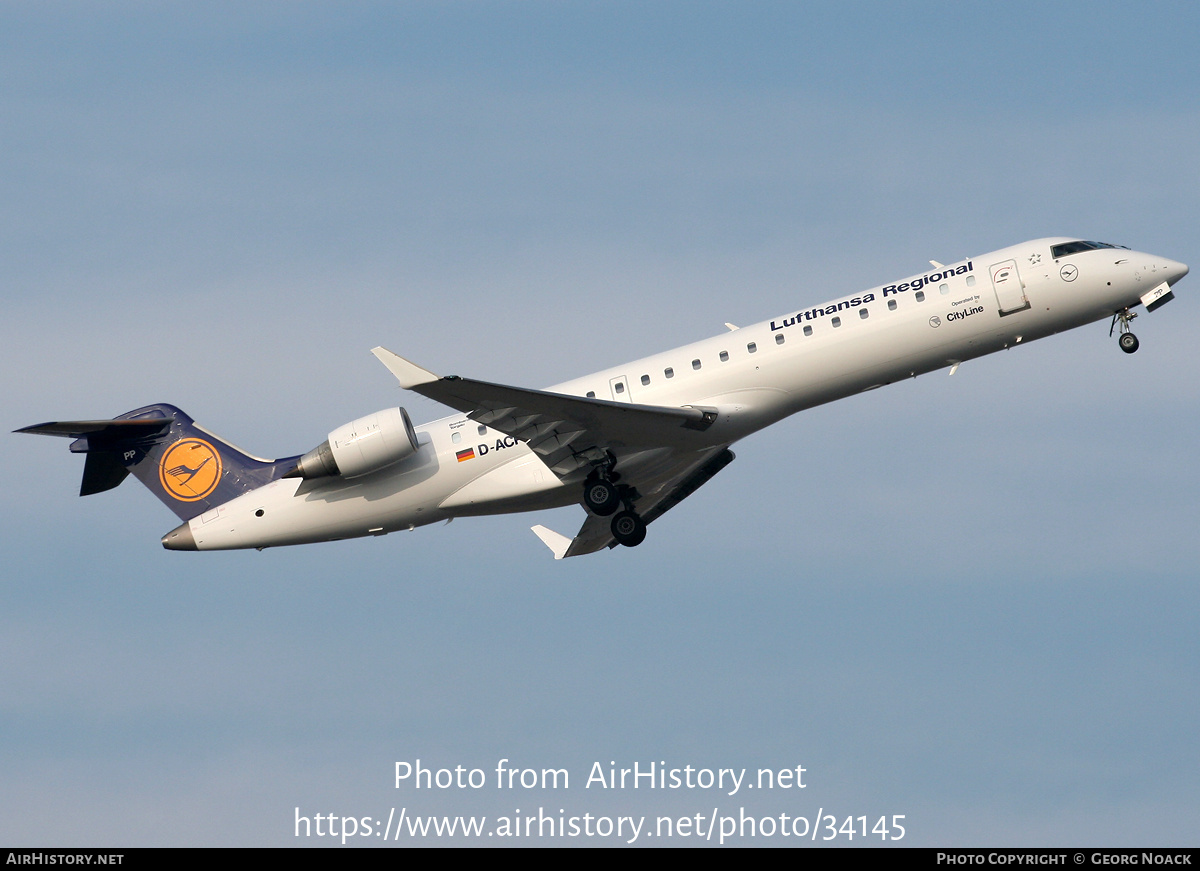 Aircraft Photo of D-ACPP | Bombardier CRJ-701ER (CL-600-2C10) | Lufthansa Regional | AirHistory.net #34145