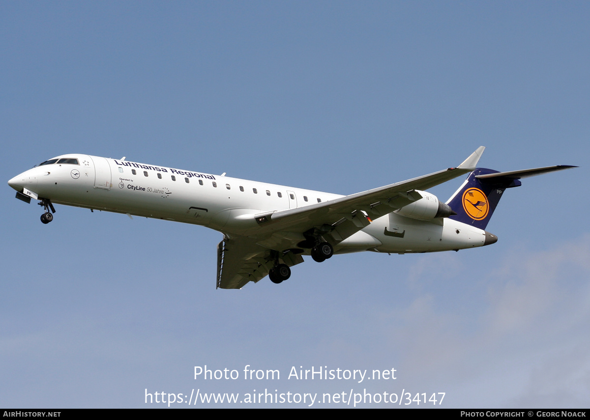 Aircraft Photo of D-ACPP | Bombardier CRJ-701ER (CL-600-2C10) | Lufthansa Regional | AirHistory.net #34147