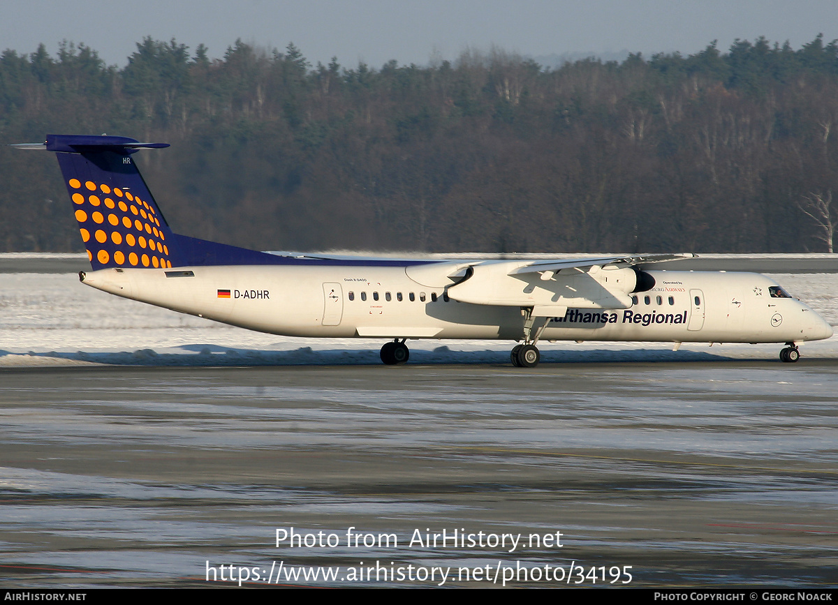 Aircraft Photo of D-ADHR | Bombardier DHC-8-402 Dash 8 | Lufthansa Regional | AirHistory.net #34195