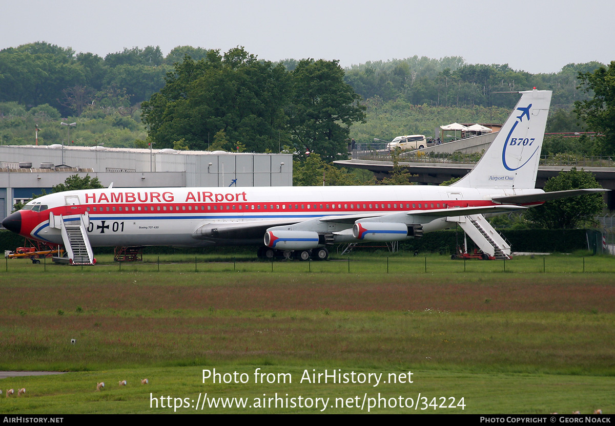 Aircraft Photo of D-AFHG / 1001 | Boeing 707-430 | AirHistory.net #34224