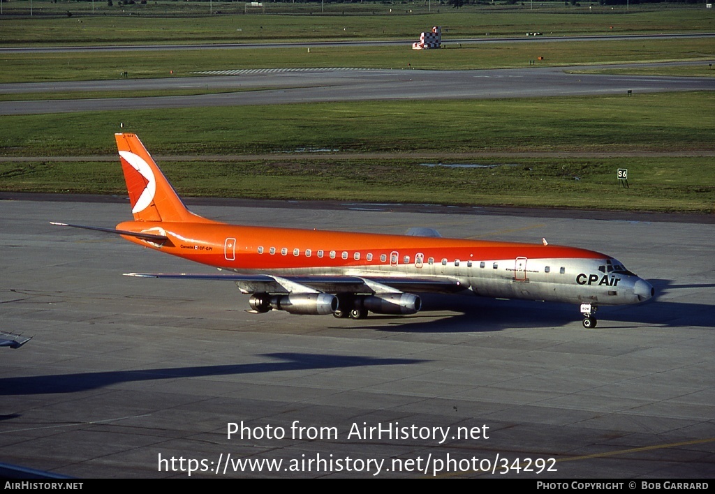 Aircraft Photo of CF-CPI | Douglas DC-8-43 | CP Air | AirHistory.net #34292