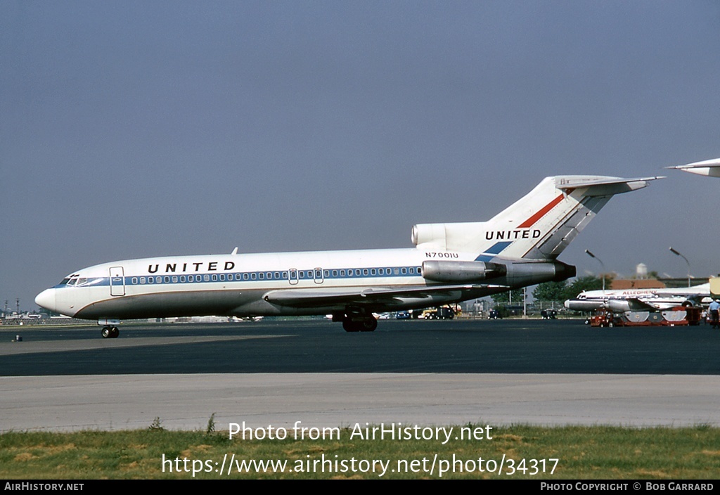 Aircraft Photo of N7001U | Boeing 727-22 | United Air Lines | AirHistory.net #34317