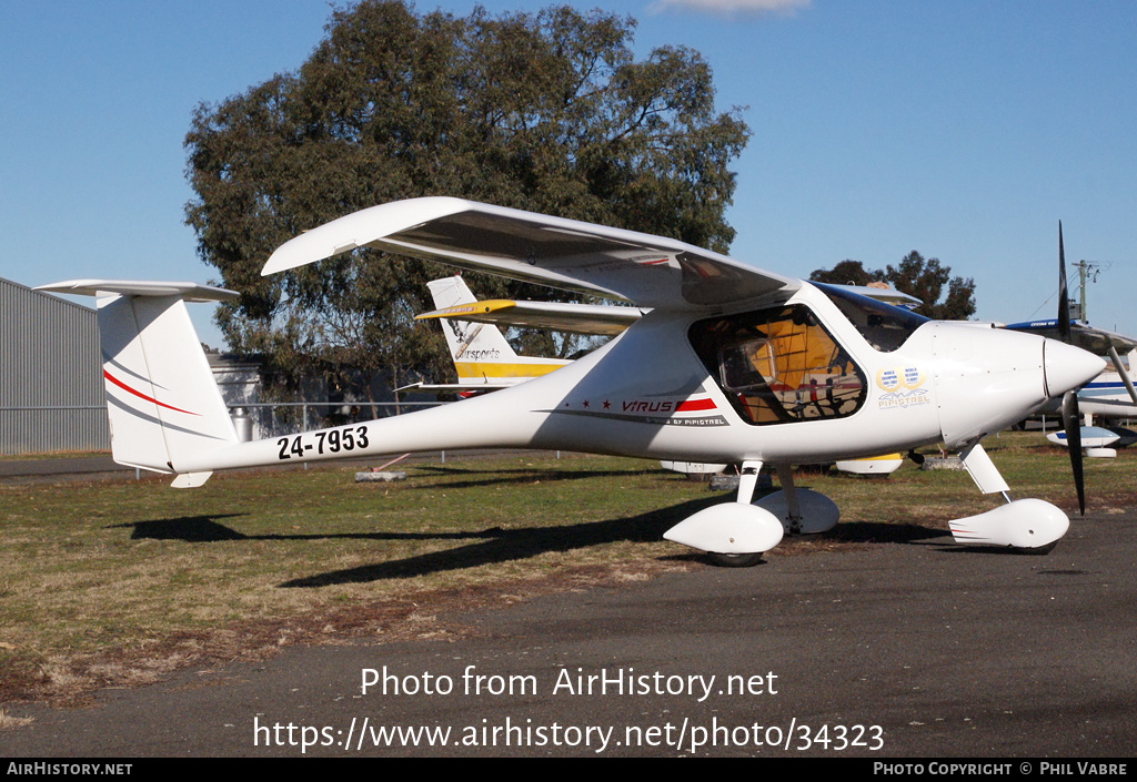 Aircraft Photo of 24-7953 | Pipistrel Virus SW 100/NW | AirHistory.net #34323