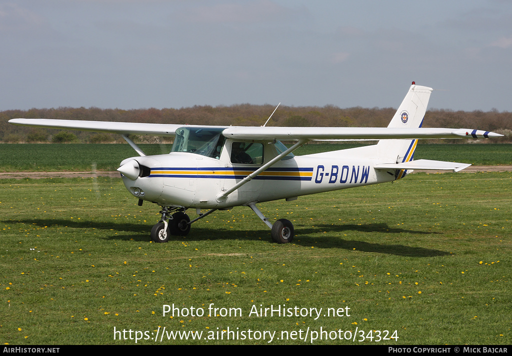 Aircraft Photo of G-BONW | Cessna 152 | AirHistory.net #34324