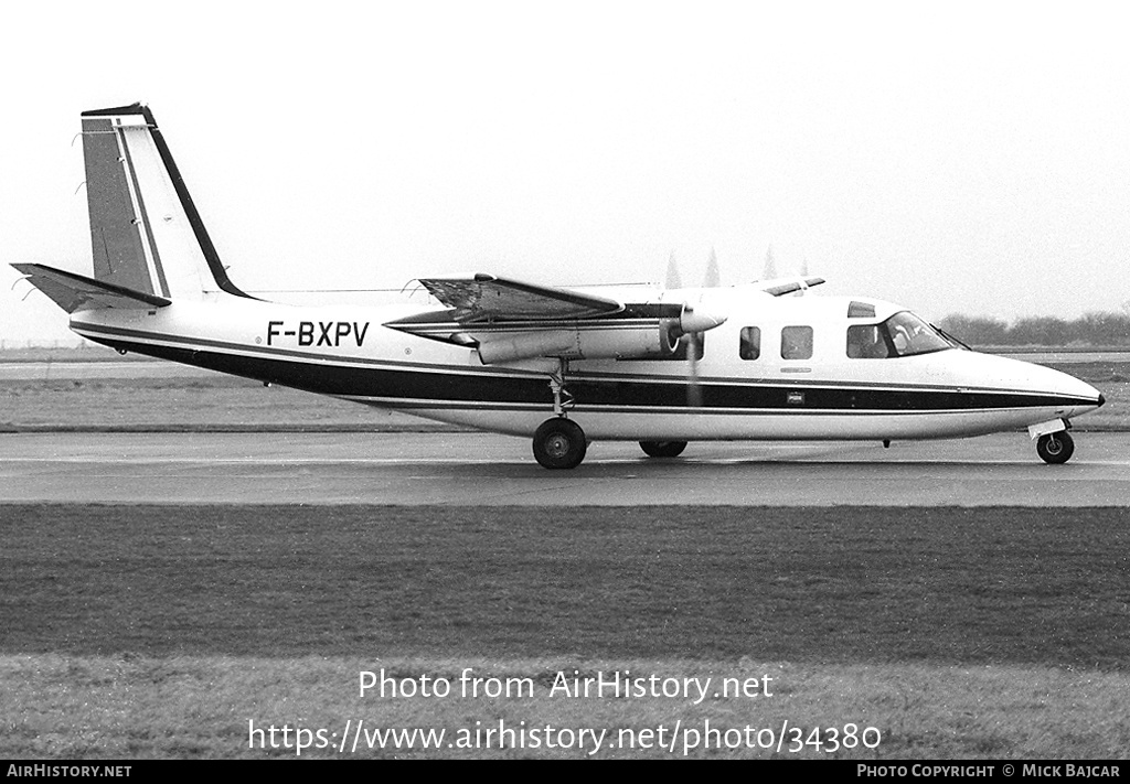 Aircraft Photo of F-BXPV | North American Rockwell 681B Turbo Commander | AirHistory.net #34380