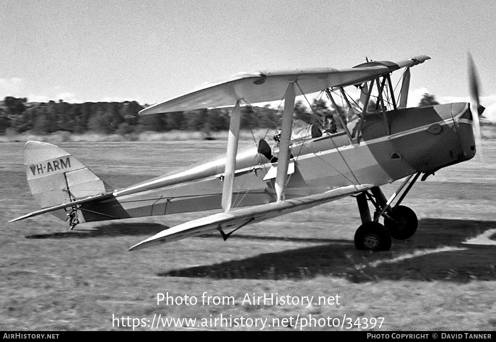 Aircraft Photo of VH-ARM | De Havilland D.H. 82A Tiger Moth | AirHistory.net #34397