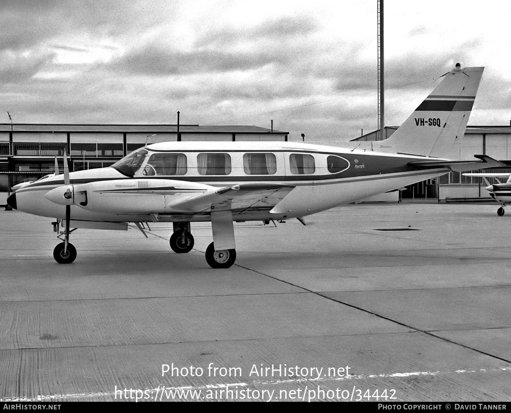 Aircraft Photo of VH-SGQ | Piper PA-31-310 Navajo B | AirHistory.net #34442