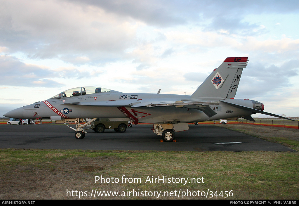 Aircraft Photo of 165882 | Boeing F/A-18F Super Hornet | USA - Navy | AirHistory.net #34456