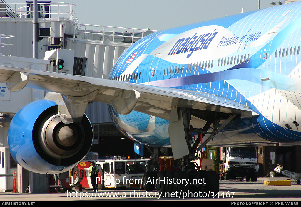 Aircraft Photo of 9M-MRD | Boeing 777-2H6/ER | Malaysia Airlines | AirHistory.net #34467