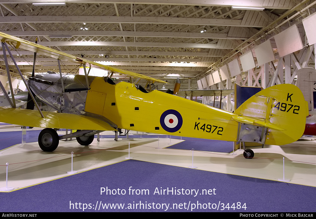 Aircraft Photo of K4972 | Hawker Hart TIIA | UK - Air Force | AirHistory.net #34484